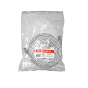 Патч-корд UTP4 cat 5e, 15,0м, ВС, LSZH, серый, литой коннектор NETKO Optima Патч-корд UTP4 cat 5e, 15,0м, ВС, LSZH, серый, литой коннектор NETKO Optima