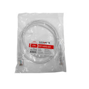 Патч-корд UTP4 cat 5e, 1,0м, ВС, LSZH, белый, литой коннектор NETKO Optima Патч-корд UTP4 cat 5e, 1,0м, ВС, LSZH, белый, литой коннектор NETKO Optima