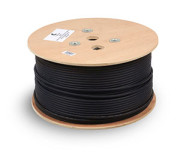 Внешняя витая пара 5e Cabeus SFTP-4P-Cat.5e-SOLID-OUT-LSZH-UV 4 пары черная 305 метров Внешняя витая пара 5e Cabeus SFTP-4P-Cat.5e-SOLID-OUT-LSZH-UV 4 пары черная 305 метров