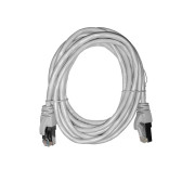 Патч-корд FTP4 cat.5е, 3.0м, BC, LSZH, серый, литой коннектор NETKO Optima Патч-корд FTP4 cat.5е, 3.0м, BC, LSZH, серый, литой коннектор NETKO Optima