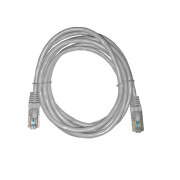 Патч-корд UTP4 cat.5е, 2.0м, CCA, LSZH, серый, литой коннектор NETKO Optima Патч-корд UTP4 cat.5е, 2.0м, CCA, LSZH, серый, литой коннектор NETKO Optima