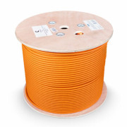 Витая пара экранированная кат.6а Cabeus SFTP-4P-Cat.6a-SOLID-IN-LSZH 4 пары оранжевая 305 метров Витая пара экранированная кат.6а Cabeus SFTP-4P-Cat.6a-SOLID-IN-LSZH 4 пары оранжевая 305 метров