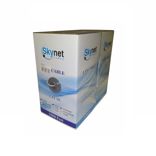 Кабель внутренний Витая пара UTP 4PR 4х2х24AWG CAT5e 305м Cu Indoor (PVC) Skynet Light Кабель внутренний Витая пара UTP 4PR 4х2х24AWG CAT5e 305м Cu Indoor (PVC) Skynet Light