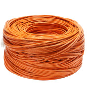 Кабель внутренний FTP 2PR 24AWG 2х2х0,51 CAT5e 305м Cu Indoor LSZH нг(А), оранжевый Skynet Premium