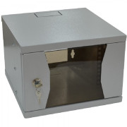 Шкаф телекоммуникационный настенный Lite 10" 4U 320x305x255 (ШxГxВ) дверь стекло серый (RAL 7035), SRW10-3230.04.02-GY Шкаф телекоммуникационный настенный Lite 10" 4U 320x305x255 (ШxГxВ) дверь стекло серый (RAL 7035), SRW10-3230.04.02-GY