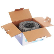 Кабель внутренний FTP 4PR 23AWG 4х2х0,57 CAT6 305м Cu Indoor (PVC) Skynet