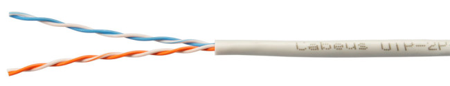 Витая пара кат.5е Cabeus UTP-2P-Cat.5e-SOLID-LSZH-GY-LIGHT-100 2 пары серая 100 метров Витая пара кат.5е Cabeus UTP-2P-Cat.5e-SOLID-LSZH-GY-LIGHT-100 2 пары серая 100 метров