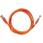 Патч-корд Technolink UTP4 cat 5e, 1,5м, ВС, LSZH, оранжевый, литой коннектор
