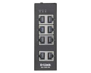 Промышленный коммутатор D-Link DIS-100E-8W