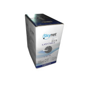Кабель внутренний Витая пара Skynet Premium UTP4 cat.5е, одножильный, 305м, Cu, Проходит Fluke тест, нг(А)-LSLTx, светло-серый Кабель внутренний Витая пара Skynet Premium UTP4 cat.5е, одножильный, 305м, Cu, Проходит Fluke тест, нг(А)-LSLTx, светло-серый