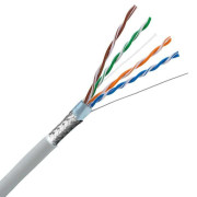 Кабель внешний Витая пара SFTP 4PR 24AWG 4х2х0,51 CAT5e 305м (Cu) Indoor (PVC) Skynet Premium Кабель внешний Витая пара SFTP 4PR 24AWG 4х2х0,51 CAT5e 305м (Cu) Indoor (PVC) Skynet Premium