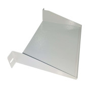 Полка консольная 10", 1U, глубина 152, без крепежа, серая Полка консольная 10", 1U, глубина 152, без крепежа, серая