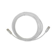 Патч-корд UTP4 cat.5e, 5.0м, литой коннектор, серый, LSZH, NETKO Expert CKC