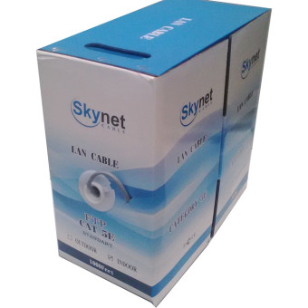 Кабель внутренний FTP 2PR 24AWG 2х2х0,5 CAT5e 305м Cu Indoor (PVC) Skynet Standart Кабель внутренний FTP 2PR 24AWG 2х2х0,5 CAT5e 305м Cu Indoor (PVC) Skynet Standart