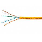 Кабель внутренний Витая пара UTP 4PR 24AWG 4х2х0,5 CAT5e 305м Cu Indoor LSZH нг(А), оранжевый Skynet Standart Кабель внутренний Витая пара UTP 4PR 24AWG 4х2х0,5 CAT5e 305м Cu Indoor LSZH нг(А), оранжевый Skynet Standart