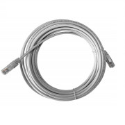 Патч-корд UTP4 cat.5e, 10.0м, литой коннектор, серый, LSZH, NETKO Expert CKC