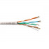 Кабель внутренний Витая пара U/UTP4 cat.5e, 4 пары, 24 AWG, BC, 305м, одножильный, серый, FLUKE TEST, NETKO Expert СКС