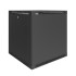 Шкаф телекоммуникационный настенный Prime 19" 12U 600x650x630 (ШxГxВ) дверь металл черный (RAL 9005), SRW01-6065.12.01-BK