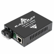 Медиаконвертер Gateray GR-120Az WDM 10/100Base-TX/100Base-FX, TX 1310 нм /RX 1550 нм, SC, 20 км