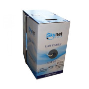 Кабель внутренний Витая пара UTP 4PR 24AWG 4х2х0,51 CAT5e 305м Cu Indoor (PVC) Skynet Premium Кабель внутренний Витая пара UTP 4PR 24AWG 4х2х0,51 CAT5e 305м Cu Indoor (PVC) Skynet Premium