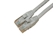 Патч-корд UTP4 cat.6, 5.0м, литой коннектор, серый, Netko CKC