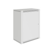 Шкаф телекоммуникационный настенный Lite 19" 15U 600x600x770 (ШxГxВ) дверь металл серый (RAL 7035), SRW03-6060.15.01-GY