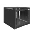 Шкаф телекоммуникационный настенный Prime 19" 9U 600x650x500 (ШxГxВ) дверь стекло черный (RAL 9005), SRW01-6065.09.02-BK Шкаф телекоммуникационный настенный Prime 19" 9U 600x650x500 (ШxГxВ) дверь стекло черный (RAL 9005), SRW01-6065.09.02-BK