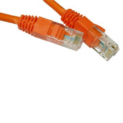 Патч-корд UTP4 cat.5e, 2.0м, литой коннектор, оранжевый, LSZH, Netko CKC Патч-корд UTP4 cat.5e, 2.0м, литой коннектор, оранжевый, LSZH, Netko CKC