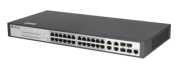 Управляемый POE коммутатор уровня 2 BDCOM S2528-P Управляемый POE коммутатор уровня 2 BDCOM S2528-P