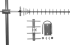 Антенна ANT 2.0-15 LY