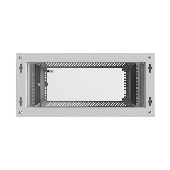 Шкаф телекоммуникационный настенный Lite 19" 15U 600x450x770 (ШxГxВ) дверь стекло серый (RAL 7035), SRW03-6045.15.02-GY