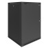 Шкаф телекоммуникационный настенный Prime 19" 20U 600x600x990 (ШxГxВ) дверь металл черный (RAL 9005), SRW01-6060.20.01-BK