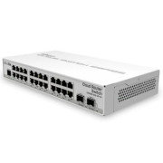 MikroTik CRS326-24G-2S+IN Коммутатор, 24Gigabit Ethernet, 2 SFP+ настольное исполнение