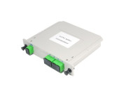 Сплиттерный модуль 1x4, 4x25%, SC/APC Сплиттерный модуль 1x4, 4x25%, SC/APC