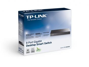 Коммутатор управляемый TP-Link TL-SG2008 Коммутатор управляемый TP-Link TL-SG2008