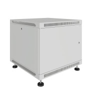 Шкаф телекоммуникационный настенно-напольный Univers 19" 9U 600x600x500 (ШxГxВ) дверь металл серый (RAL 7035), SRW02-6060.09.01-GY Шкаф телекоммуникационный настенно-напольный Univers 19" 9U 600x600x500 (ШxГxВ) дверь металл серый (RAL 7035), SRW02-6060.09.01-GY