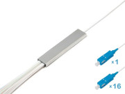 Оптический делитель планарный 1x16, гильза, SC/UPC