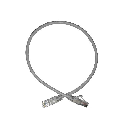 Патч-корд UTP4 rj45-rj45 cat.6, 0.5м, BC, LSZH, серый, литой коннектор NETKO Optima Патч-корд UTP4 rj45-rj45 cat.6, 0.5м, BC, LSZH, серый, литой коннектор NETKO Optima