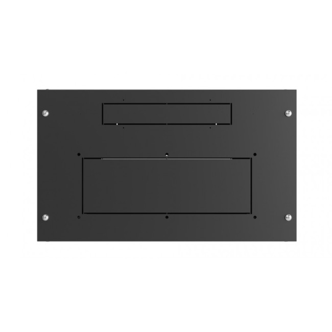 Шкаф телекоммуникационный настенный Lite 19" 12U 600x450x640 (ШxГxВ) дверь стекло черный (RAL 9005), SRW03-6045.12.02-BK